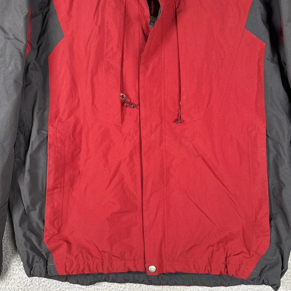 The North Face Jacket Men's Large Red Hyvent Outdoor Hooded Full Zip *No Liner